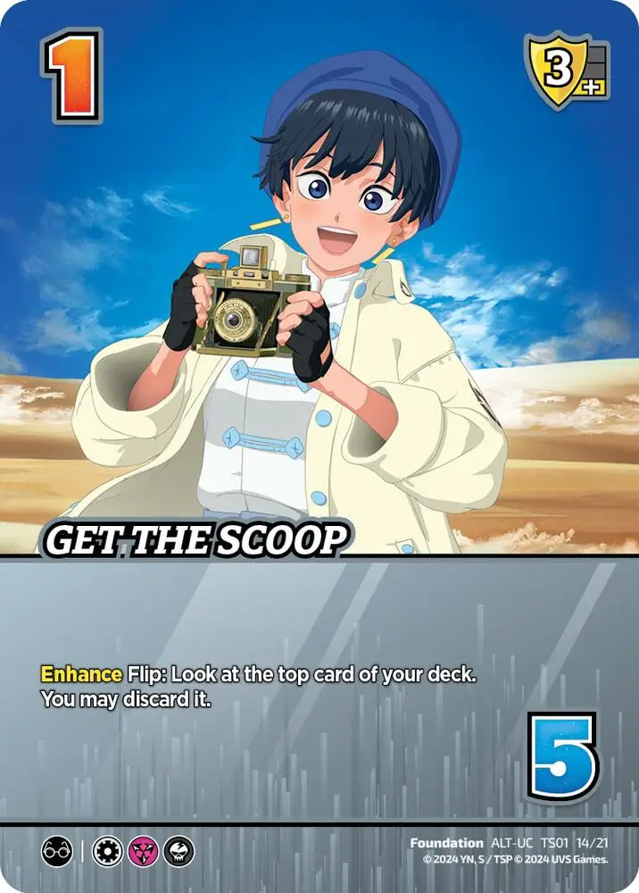 Get The Scoop (Alternate Art) card front