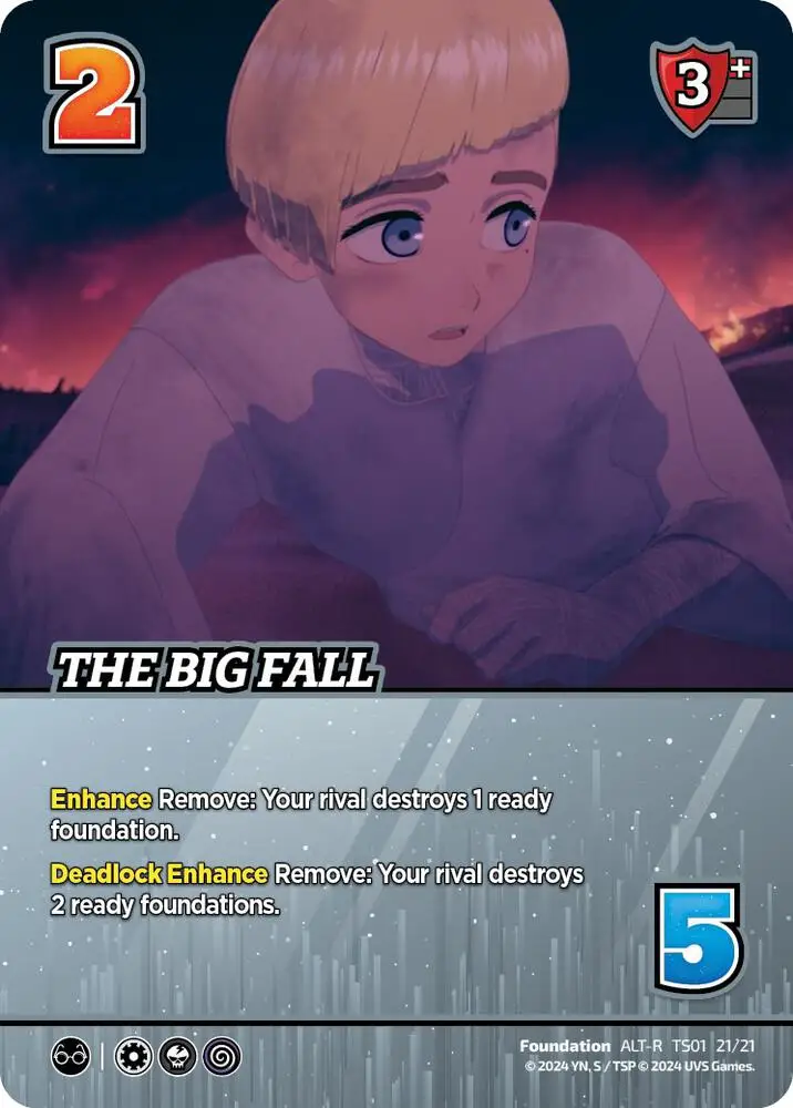 The Big Fall (Alternate Art) card front