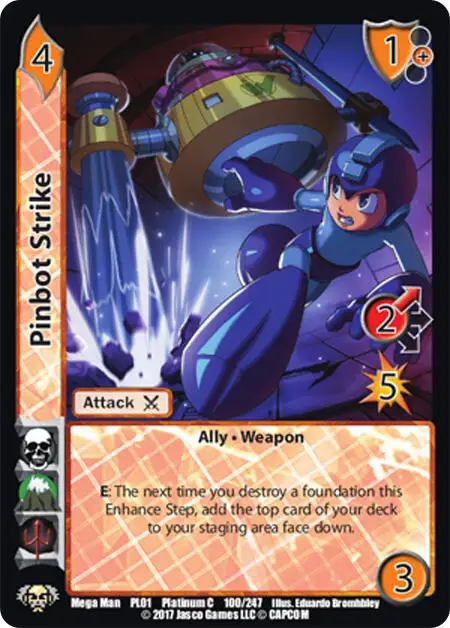 Pinbot Strike card front