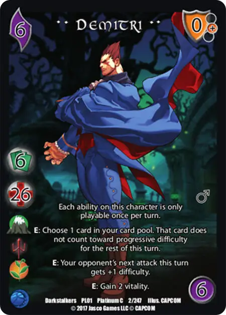 Demitri card front