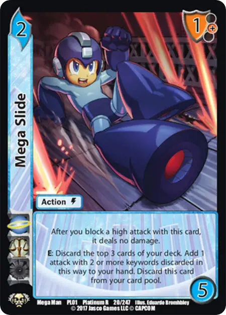 Mega Slide card front