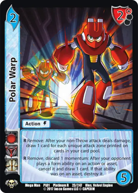 Polar Warp card front