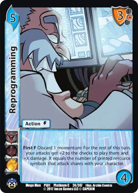 Reprogramming card front