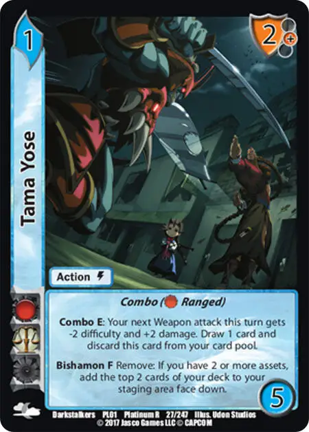 Tama Yose card front