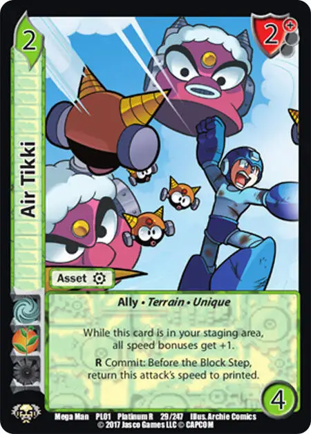 Air Tikki card front