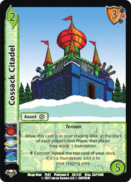 Cossack Citadel card front