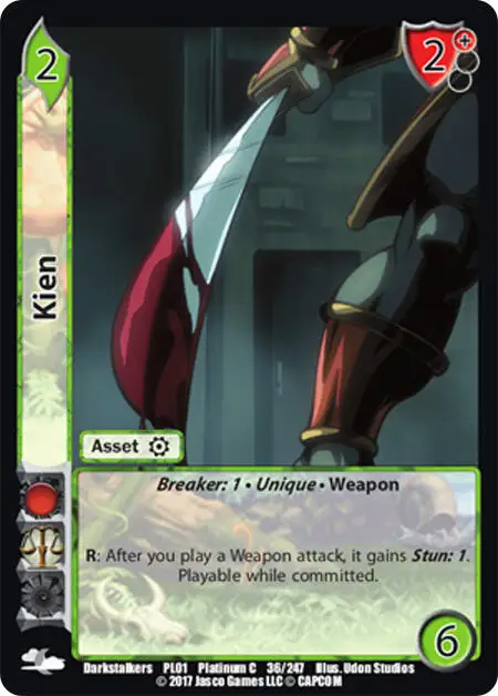 Kien card front