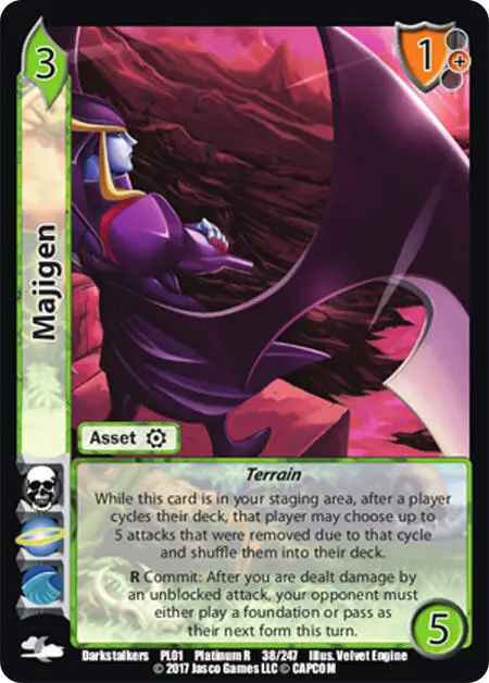 Majigen card front