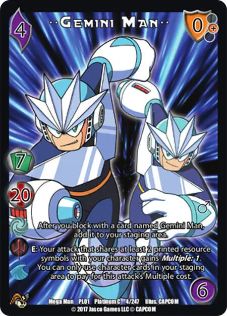 Gemini Man card front