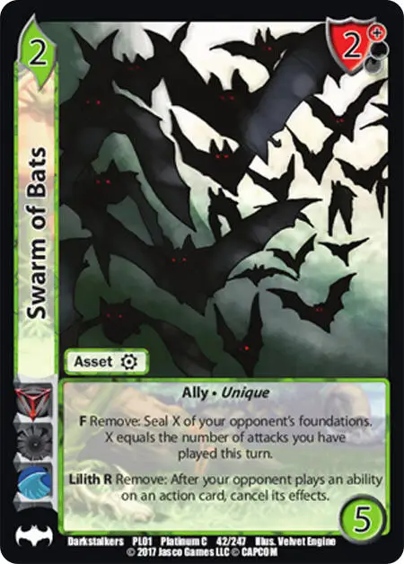 Swarm of Bats card front