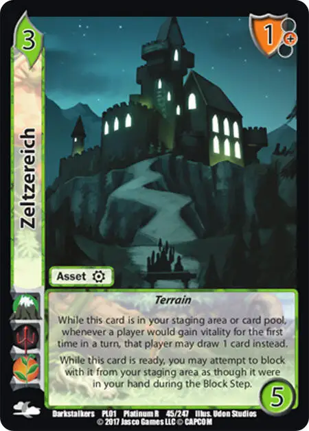 Zeltzereich card front