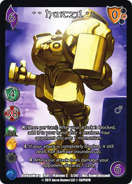 Huitzil card front