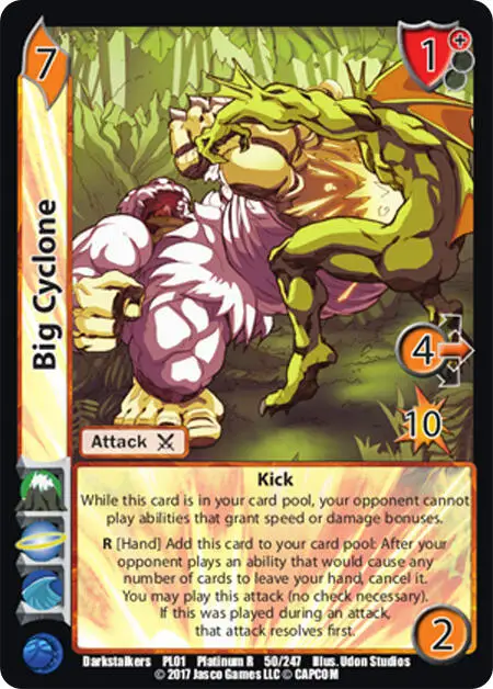 Big Cyclone card front