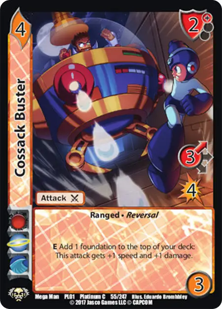 Cossack Buster card front