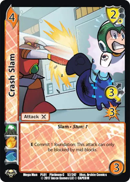 Crash Slam card front