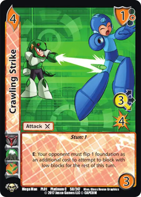 Crawling Strike card front