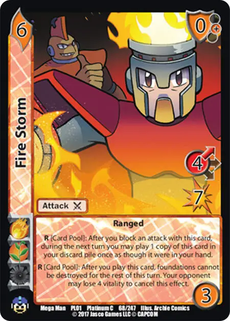 Fire Storm card front