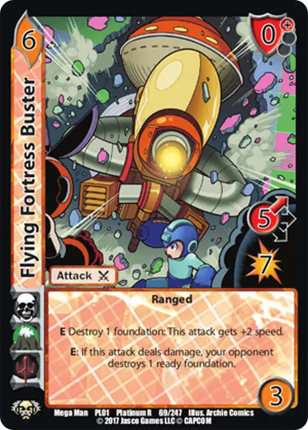 Flying Fortress Buster card front