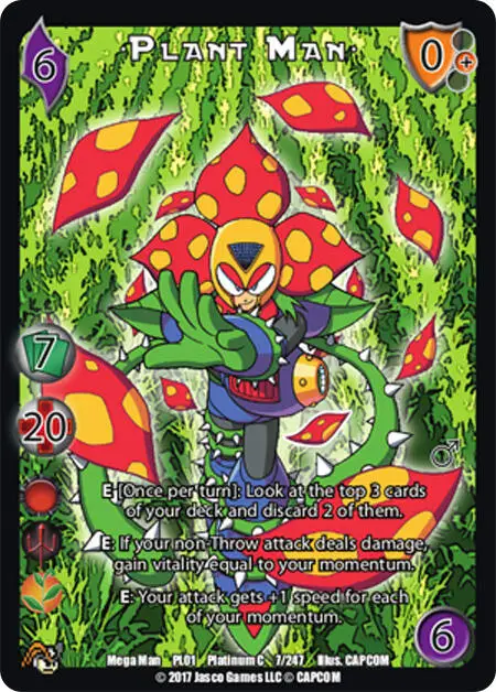 Plant Man card front
