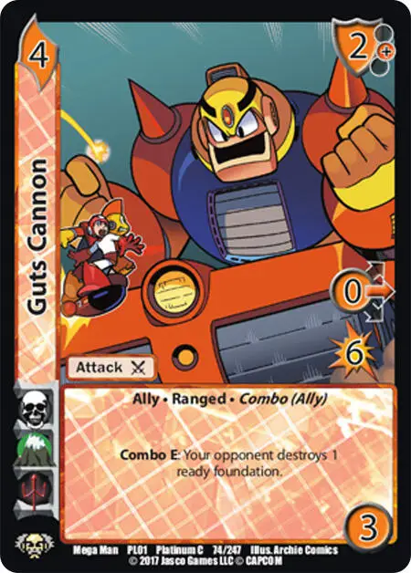 Guts Cannon card front