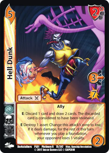 Hell Dunk card front