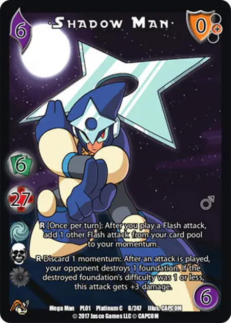 Shadow Man card front