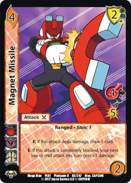 Magnet Missile card front