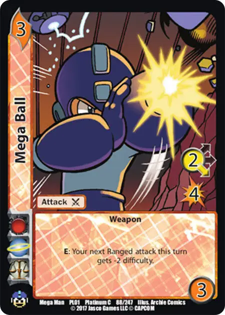 Mega Ball card front