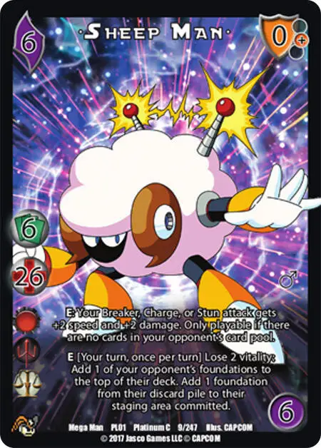 Sheep Man card front