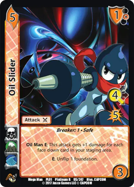 Oil Slider card front