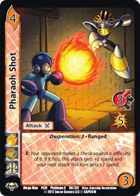 Pharaoh Shot card front