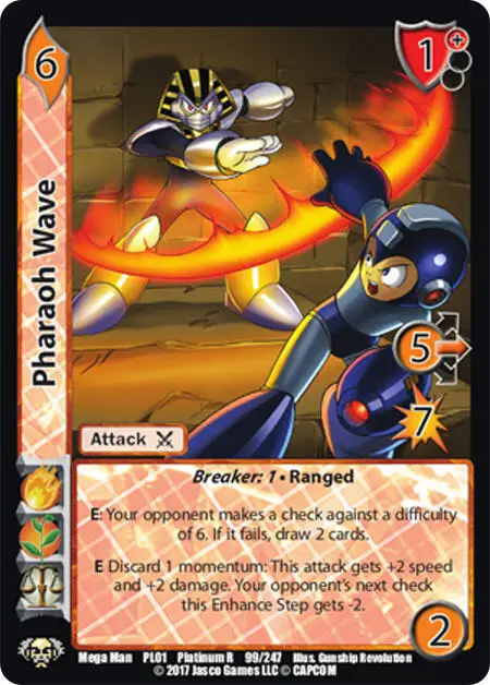 Pharaoh Wave card front