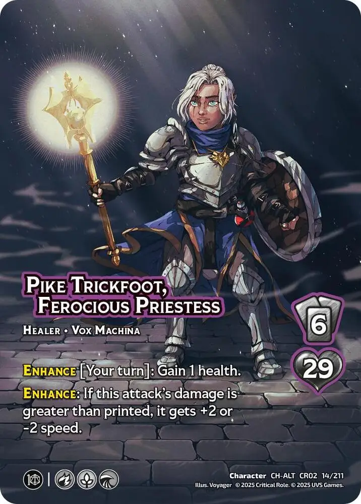 Pike Trickfoot, Ferocious Priestess (Alternate Art) card front