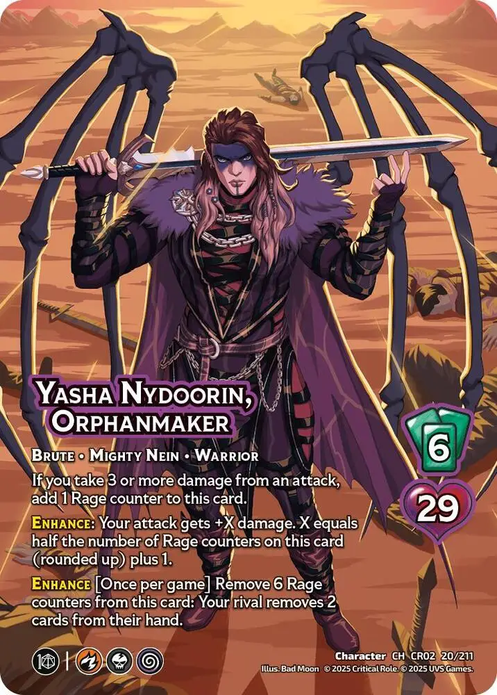 Yasha Nydoorin, Orphanmaker card front