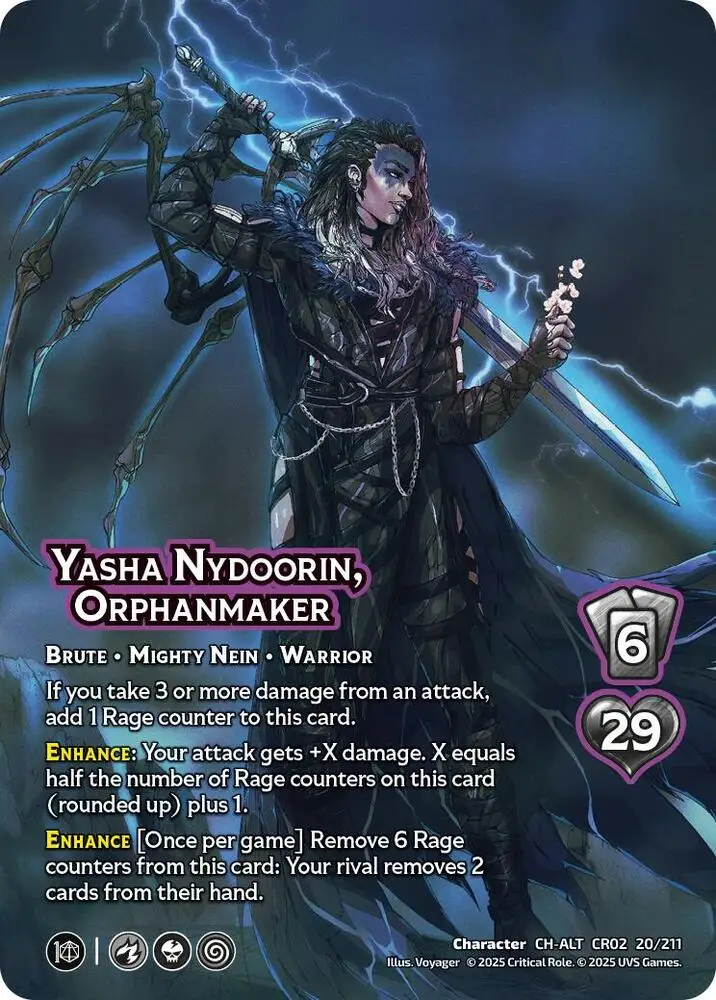 Yasha Nydoorin, Orphanmaker (Alternate Art) card front