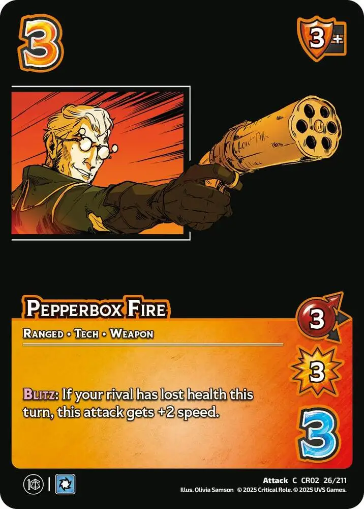 Pepperbox Fire card front