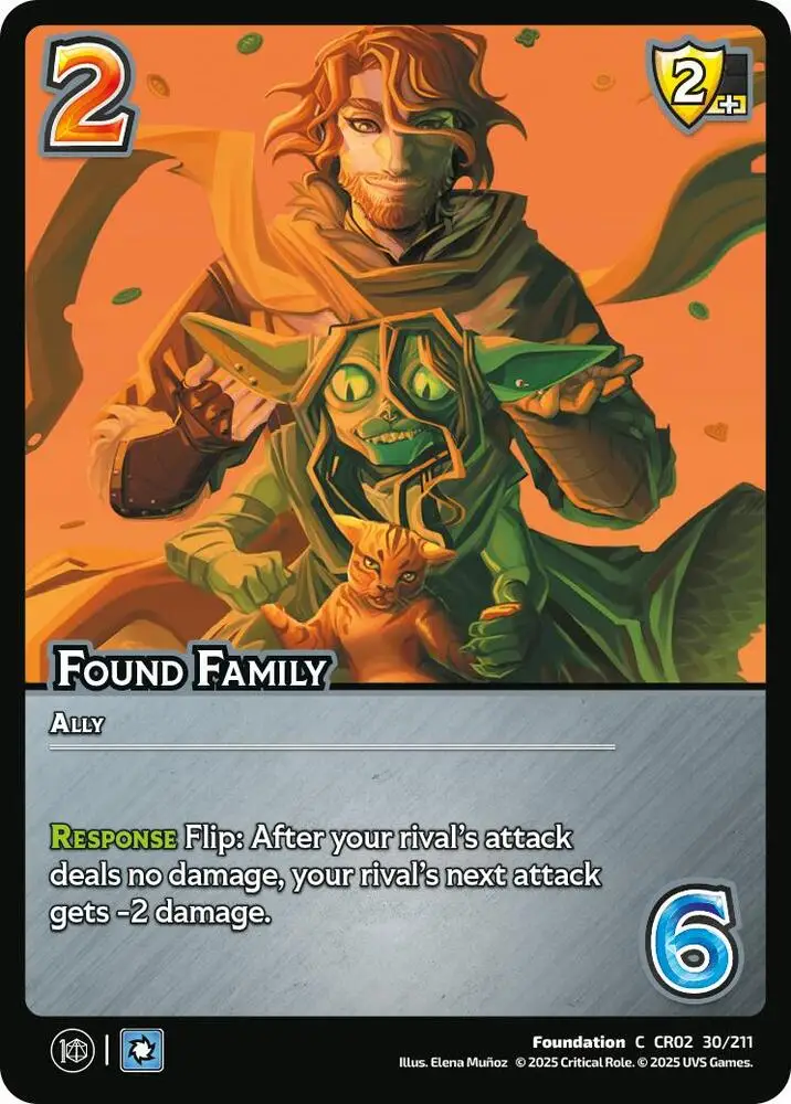 Found Family card front