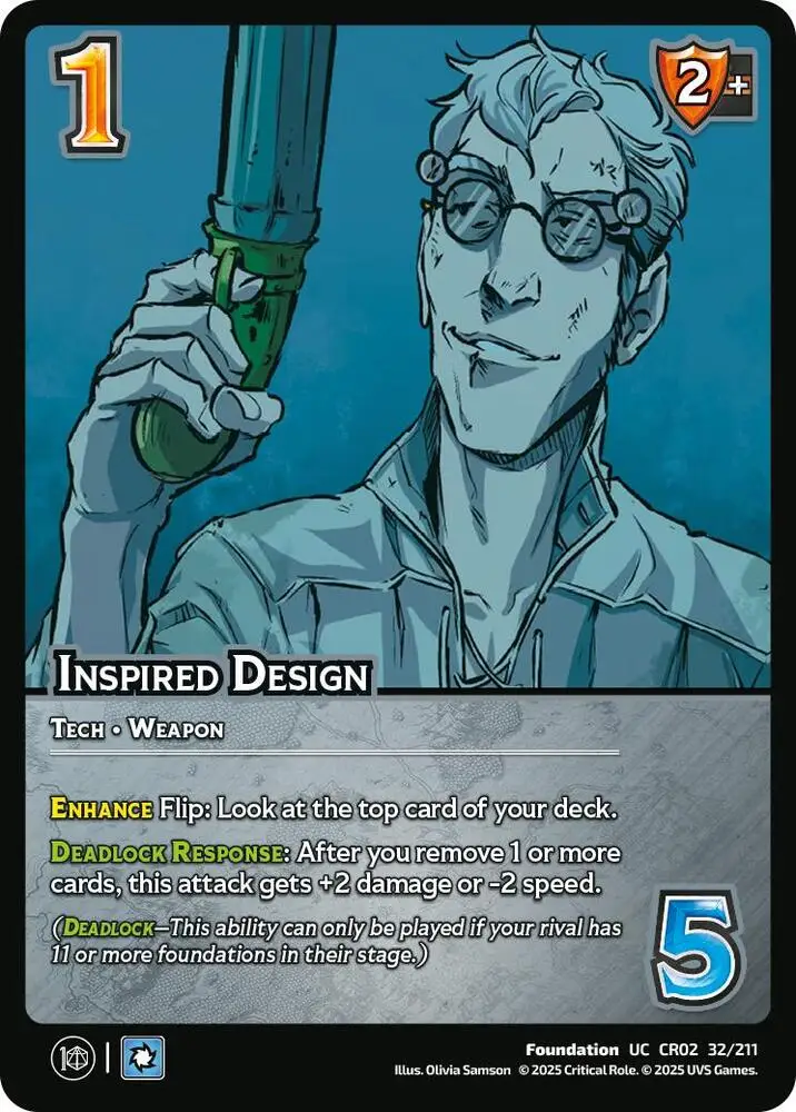 Inspired Design card front