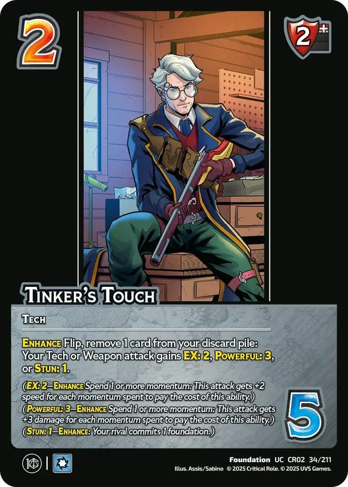 Tinker's Touch card front