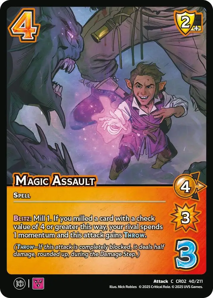 Magic Assault card front
