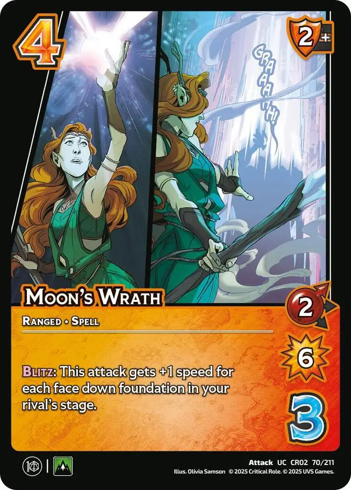 Moon's Wrath card front