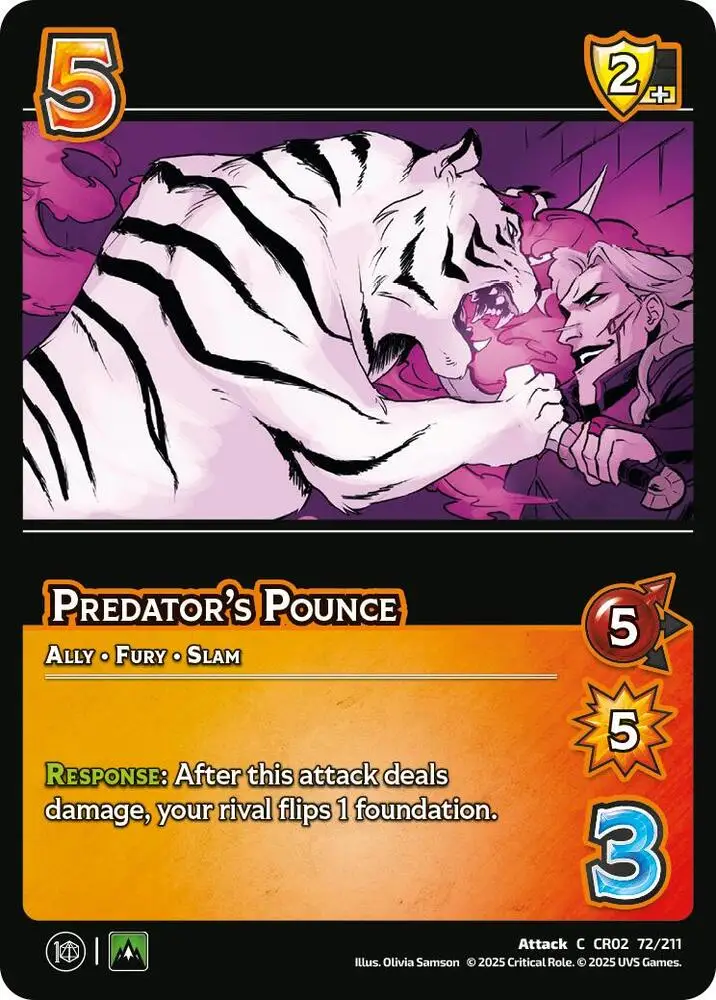 Predator's Pounce card front
