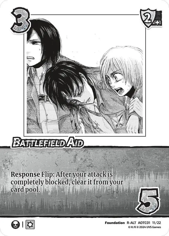 Battlefield Aid (Alternate Art) card front