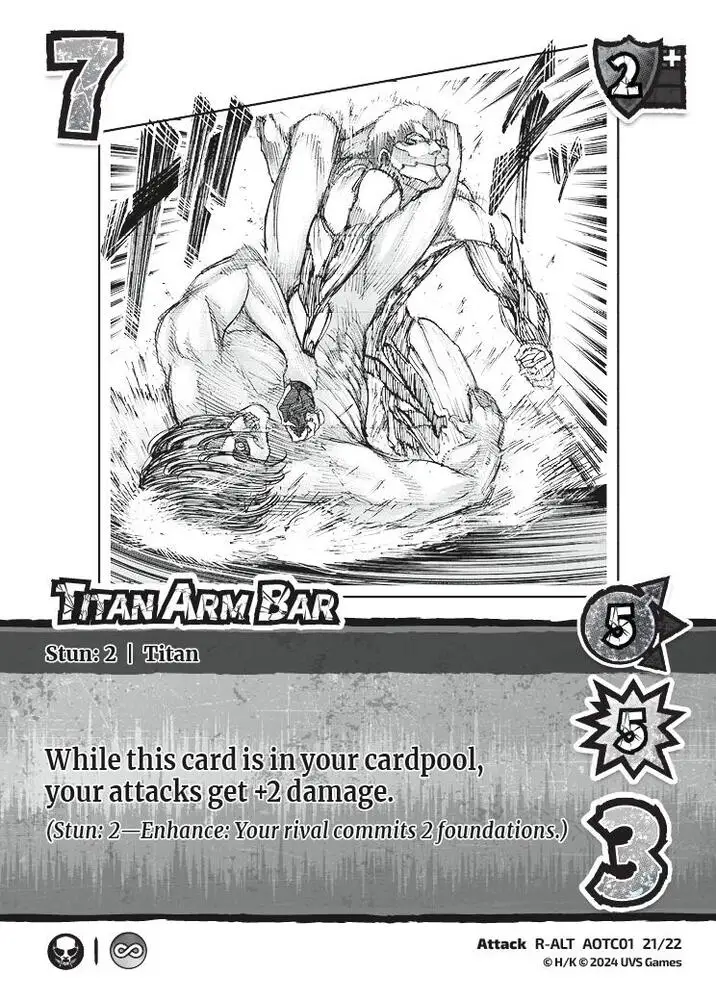 Titan Arm Bar (Alternate Art) card front