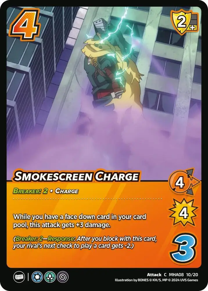 Smokescreen Charge card front