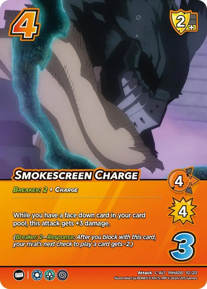 Smokescreen Charge (Alternate Art) card front