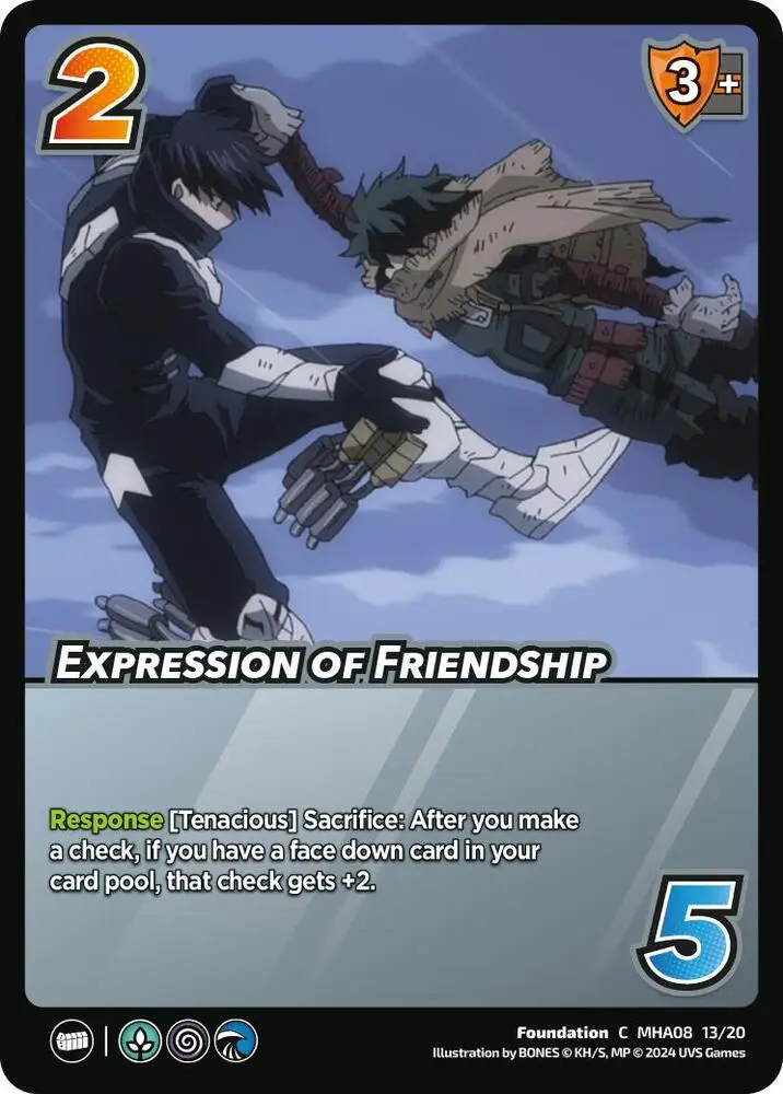 Expression of Friendship card front