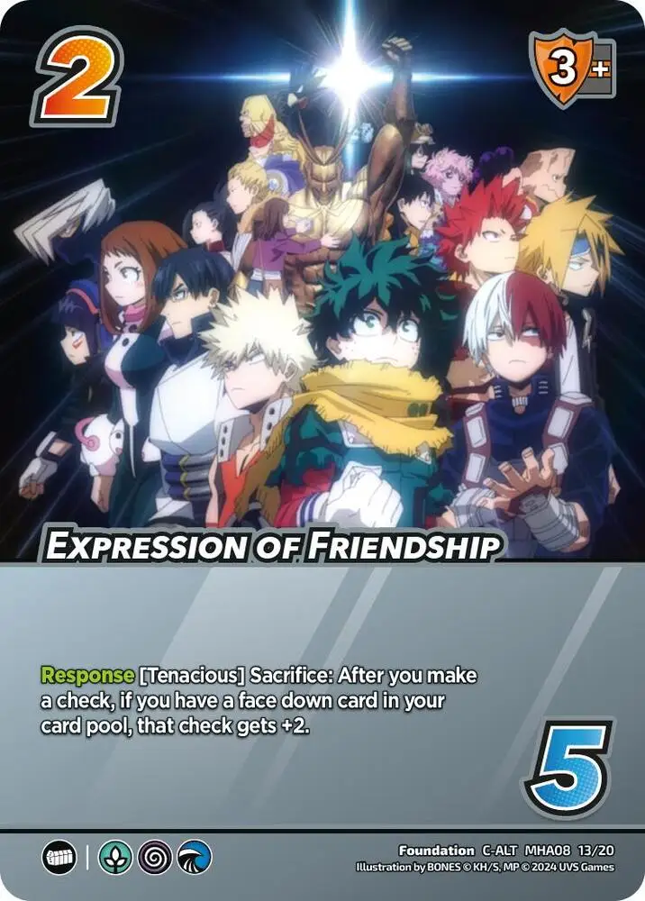 Expression of Friendship (Alternate Art) card front