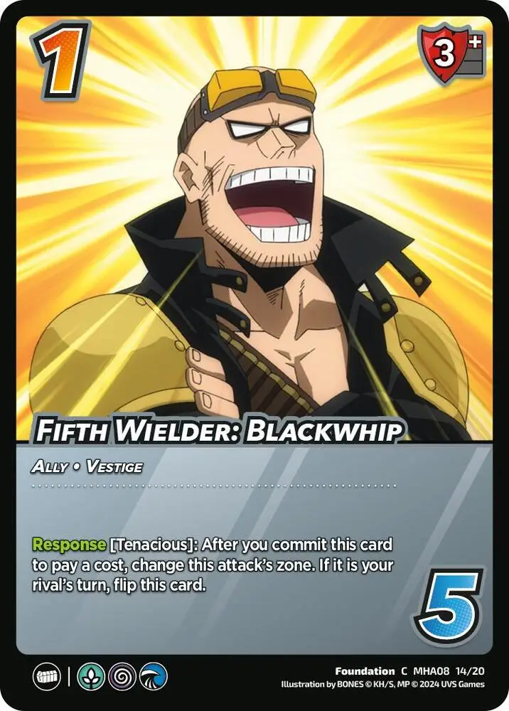 Fifth Wielder: Blackwhip card front