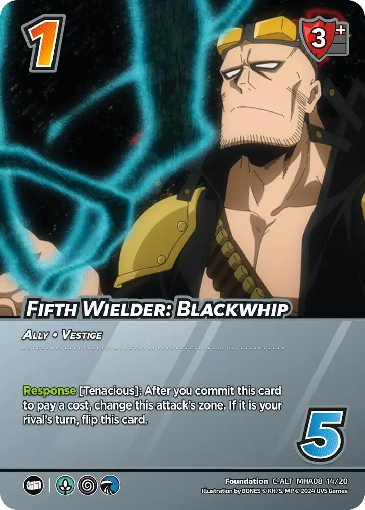 Fifth Wielder: Blackwhip (Alternate Art) card front